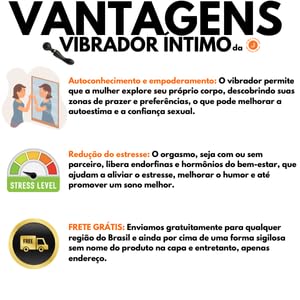 Massageador Vibrador Íntimo Elétrico de Silicone com Ponta Dupla 22 Cm 8 Frequências 2 Velocidades R