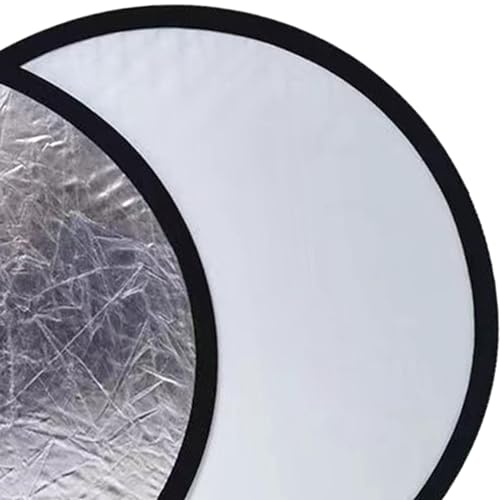 Image of 2 in 1 Light Reflector Compatible with Indoor Fill Light Photography Lighting Still Life 30Cm