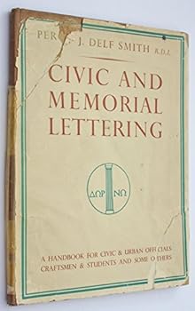 Hardcover Civic and Memorial Lettering Book
