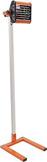 Paint Curing Baking Lamp, 800W 110V Short Wave Infrared Paint Drying Lamp for Car Body Repair, Equipped with Smart Timer and Height Adjustable