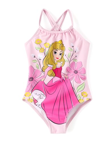 Image of Disney Stitch Marvel Frozen Elsa Girls Swimsuits UPF 50+ One Piece Bathing Suits Sport Summer Swimwear for Kids Size 3-13Y