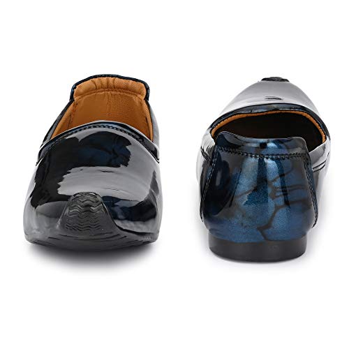 Image of Vellinto Leather Royal Look Patent Leather Shoes for Men | Men's Comfortable Patent Leather