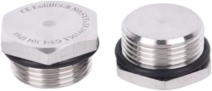 ROUPWKWO M12 M14 M16 M18 M20 M22 M27 メトリック 雄ねじ 304 ステンレススチール シーリング