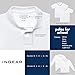 INGEAR Boys Long Sleeve Polo Shirt 2-Pack, Performance School Uniform, Golf, Casual Wear, Moisture-Wicking, Breathable, Stretch, Sizes 4-18 (US, Alpha, Large, Regular, Light Blue)