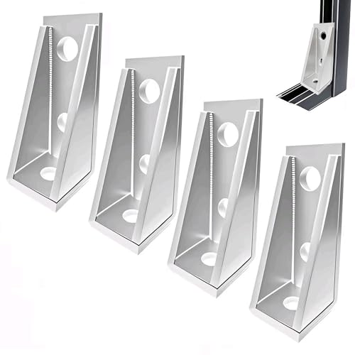 BIAXJUNY 90° Gusseted Fitting for 1-5/8" Unistrut Strut Channel