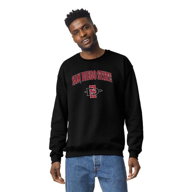 Image of Ivysport Crewneck Sweatshirt for College, Heritage Logo, Color, Adult Unisex