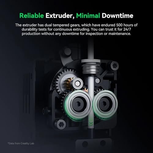 Creality Ender-5 Max 3D-printer, 64-punts plannivellering, dubbele Z-as, ultrasnelle druk met 700 mm/s, groot printvolume 400 × 400 × 400 mm - Afbeelding 3