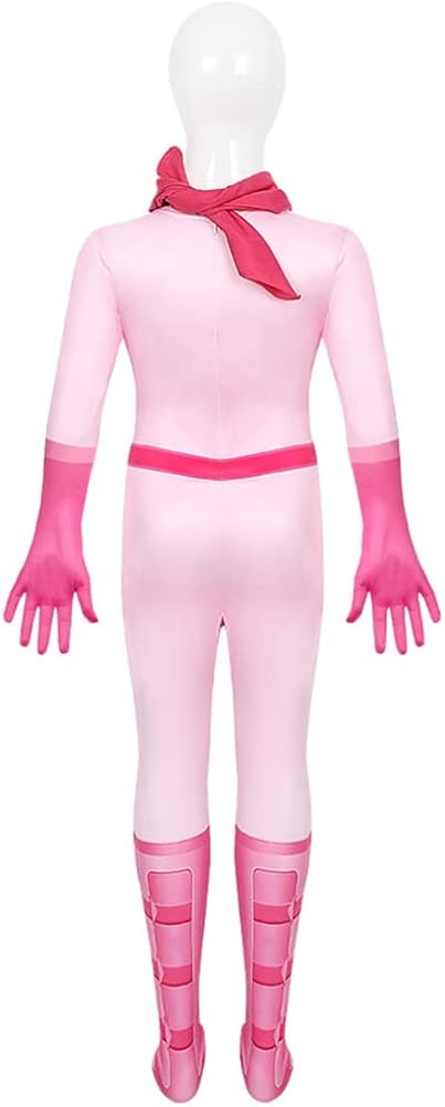 Miniatura 3 de LMPN Disfraz de princesa melocotón para niñas, disfraz de princesa melocotón, traje rosa, trajes de Halloween