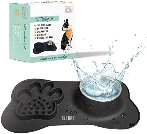 spill proof dog mat