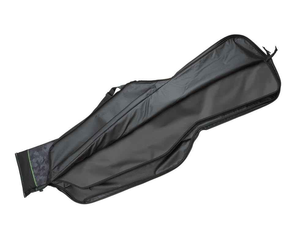 MADCAT Sac de transport XL pour 3 cannes à pêche avec moulinets, motif camouflage, rembourré, taille du moulinet de 10 500, sac de transport, canne à pêche jusqu'à 320 cm