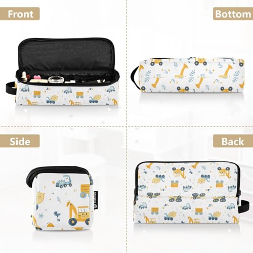Cute Automobile Marble Bolso de Viaje para Herramientas de Cabello Resistente al Calor para Planchas, Rizadoras y Accesorios de Cuidado Capilar Organizador Portátil miniatura 5