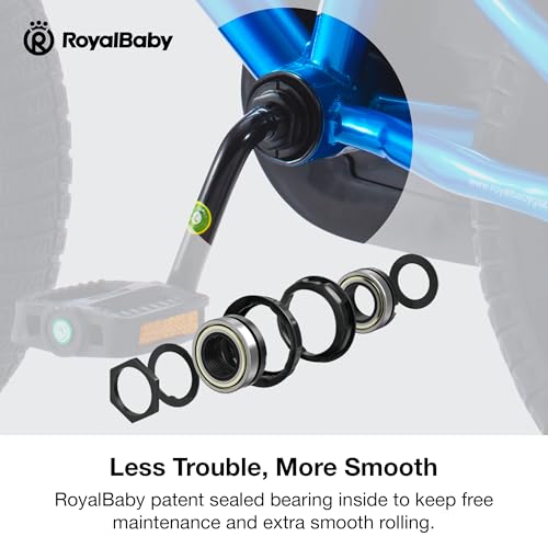 RoyalBaby Kids Bike Freestyle Classic 12 14 16 18 Inch Children Bicycle for Ages 3-10 Years Toddler to Big Kids - Image 5