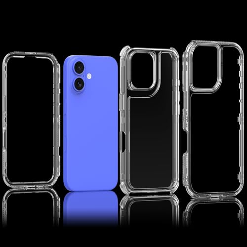 Coque antichoc iPhone 16 transparente et anti-rayures - 5