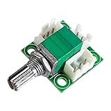 2-Channel B50K Volume Control Potentiometer with Sealed Design Adapters Leads Board & Integrated Switches Stereo Potentiometer Adapters Board with Leads Wire