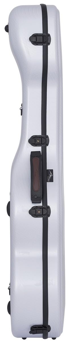 M-Case Sagomata Custodia per chitarra Classica 39” - 4/4 Fiberglass Ultra Light special argento