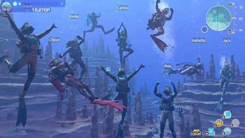 Endless Ocean Luminous Switch juego de exploración submarina importado de Norteamérica 4