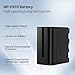 2 Pack NP-F970 Battery with Charging Station, 12000mAh New Upgrade High Capacity Battery Replacement for Sony DCR-VX2100, DSR-PD150, DSR-PD170, FDR-AX1, HDR-AX2000, HDR-FX1,HDR-FX7, HDR-FX1000, etc