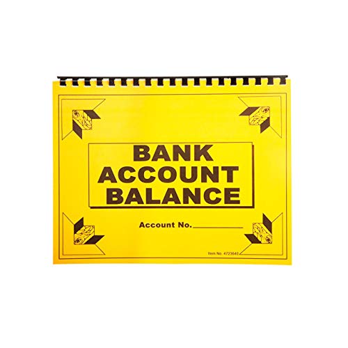 Large Print Check Deposit Register #TOP1