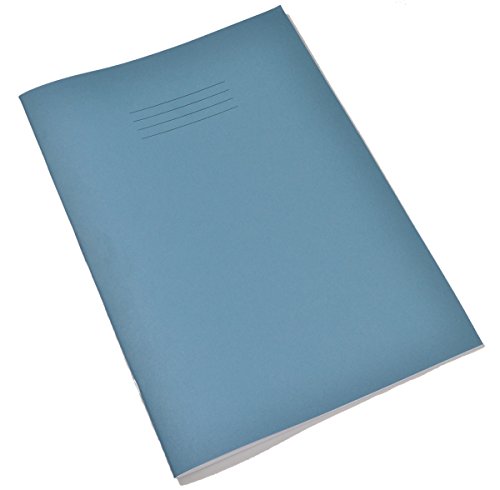 Image of Rhino Exercise Books A4 64 Pages 8mm Ruled & Margin Light Blue Cover - Single (EX67727-01)