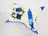 Artificial Silk Pillow Funeral Flower Tribute Letters Wreath Memorial Dad Mum Nan Wife Bro