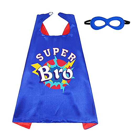 D.Q.Z Superhero-Cape for Kids with Mask, Super Brother Gifts Boys' Dress Up Birthday Family Baby Shower Party