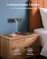 Anker Zolo 70W USB C Ladegerät, 4-Port-Netzteil mit ultraschnellen 70W – Ansicht 4