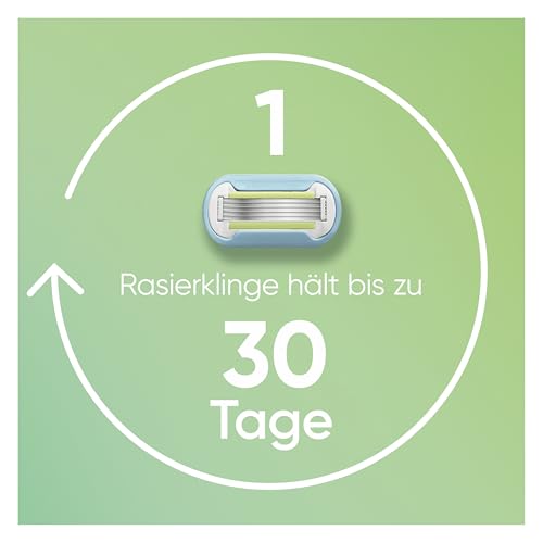 Gillette Venus Extra Smooth Rasierklingen Damen, 4 Original Ersatzklingen für Rasierer mit ihren 5 Klingen Eine Langanhaltende Rasur 5