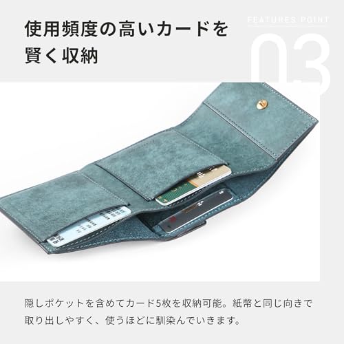 lemma レンマ 財布 三つ折り財布 メンズ Recta レクタ 二つ折り財布 サイフ ミニ財布 レディース プエブロ ウォレット ペトローリオ