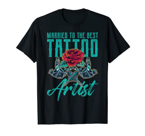 Casado con el mejor tatuaje artista Camiseta
