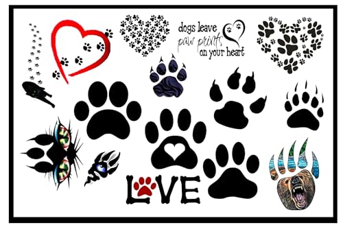 Dog Collections (Dog Tattoo Paw C1)