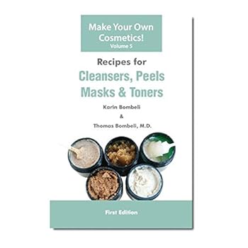 Paperback Recipes for Cleansers, Peels, Masks & Toners Book