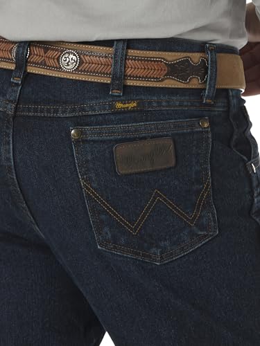 Wrangler Men's Premium Performance Advanced Comfort Cowboy Cut Stone Bleach Jean4