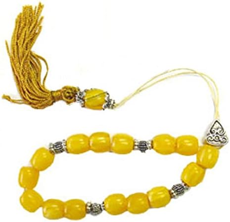 Light Amber Color Greek worrybeads