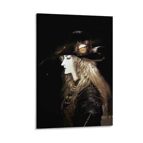 Yoshitaka Amano VF t@Cit@^W[ 4 vg LoX |X^[ _ EH[A[g  f炵Mtg Ɋ|܂20x30inch(50x75cm)