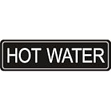 Selbstklebend Unbekannt K705 Pumpkanne heißem Wasser Label