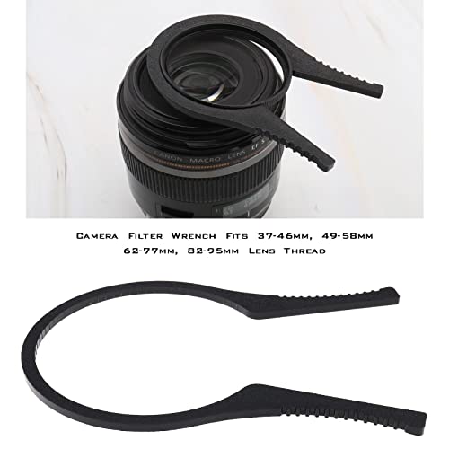 The Lord of the Tools 8pcs Camera Lens Filter Remover Wrench Camera Filter Wrench Fit 37-46mm 49-58mm 62-77mm 82-95mm Lens Thread Compatible with Canon Nikon Sony Pentax - Image 3