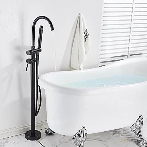 Robinet de baignoire de douche sur pied résistant au calcaire pour rénovation
