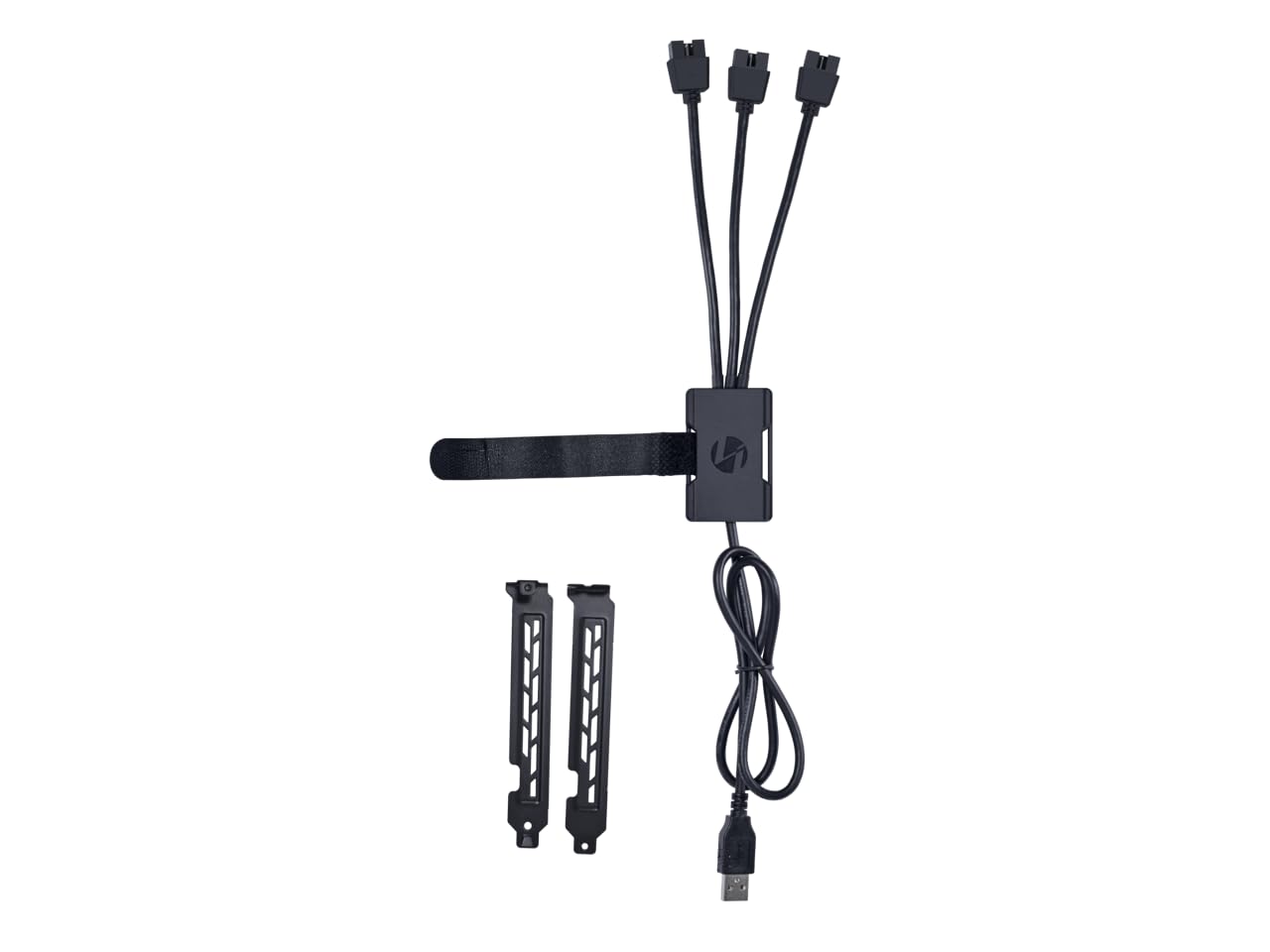 Lian LiUSB 2.0 Internal 1 to 3 Hub (Type A Male Port) Black