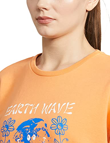 Image of Levi's Women's Cotton Hooded Neck Sweatshirt