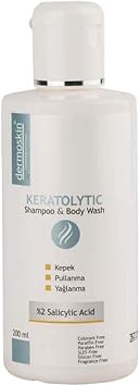 Dermoskin Keratolytic Shampoo & Body Wash 1 Package (1 x 200 ml)