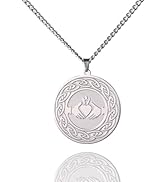 Colgante De Cruz De Granate: Joyería Cristiana Sagrada De Plata Esterlina - México