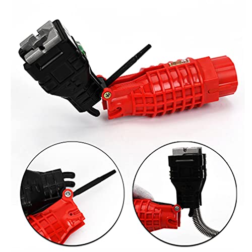 18 in 1 Multifunctional Faucet Wrench,Faucet and Sink Installer,Portable Sink Installer Tool Wrench for Toilet Bowl/Sink/Bathroom/Kitchen Plumbing Repair Installation Hand Tools - Thumbnail 7
