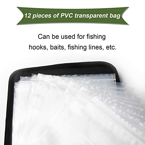 Thekuai Fishing Tackle Binder, Lure Storage Bag, Soft Bait Binder thumb #4