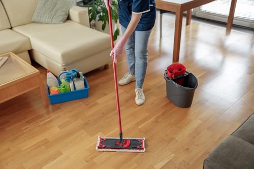 WR Zestaw 2 mopów z mikrofibry kompatybilnych z Vileda Ultramax, odpowiednie do wszystkich mopów płaskich Vileda