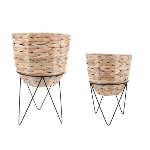 VINTHERA Moa - Set 2 Soportes con Maceteros 25Cmx40Cm – 20Cmx30Cm