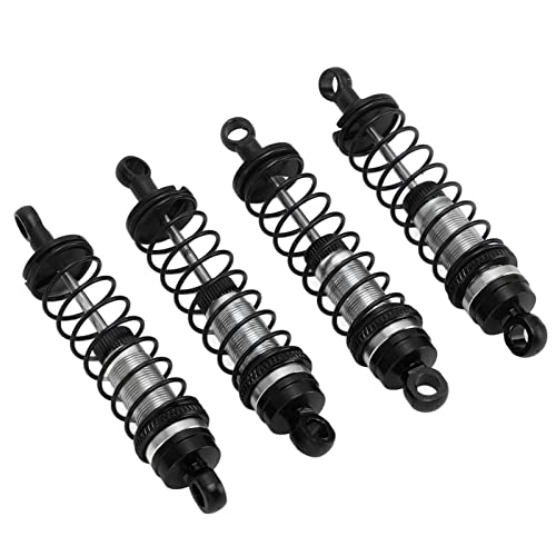 Amortisseurs Latrax Teton 1/18 RC en aluminium 66mm avant arrière noir