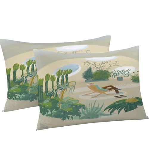 Housse de couette 160x200 lit double parure zippée facile à laver et enfiler - 5