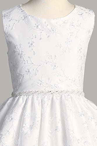 Made in USA - White First Communion Dress for Girls - Holy 1st Communion Dress - Vestidos Primera Comunion3
