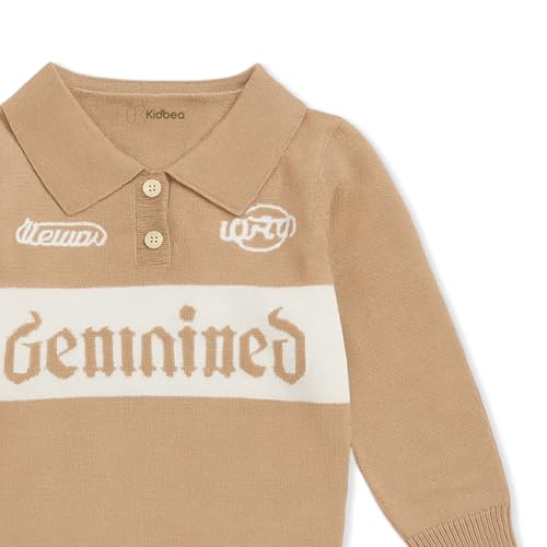 Image of Kidbea Premium Organic Cotton Winter Knitwear Set for Baby Boys | Soft Warm Pullover Sweater & Pant | Classy Comfort Outfit for Infants kids