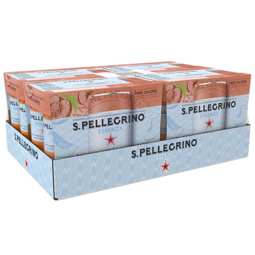SANPELLEGRINO Essenza Peche Melon - 4 packs de 6x33cl